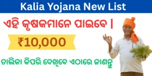 Kalia Yojana Odisha